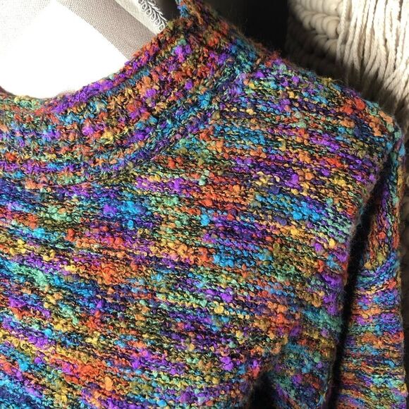 Multi-Color Knit Sweater  - Picture 3 of 5